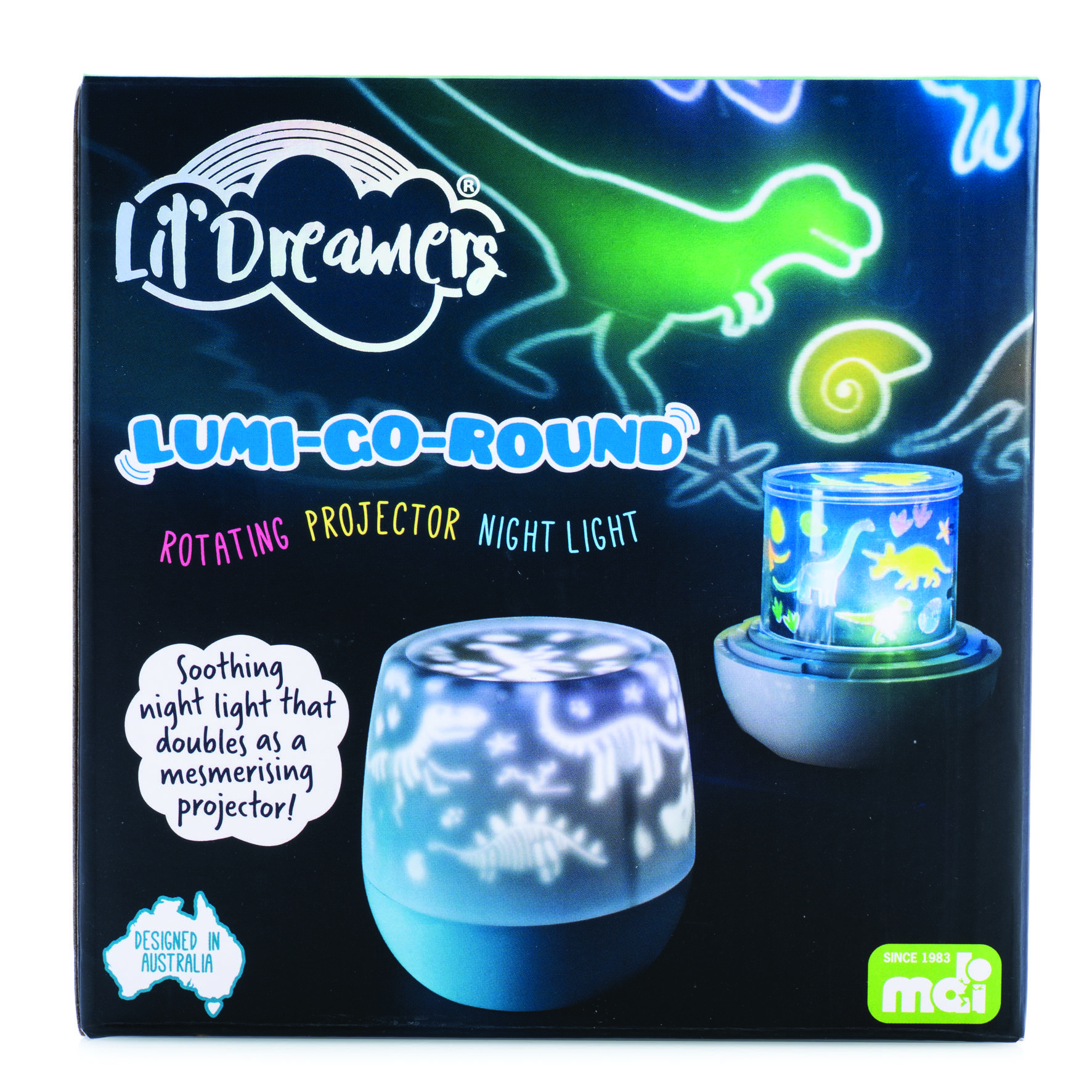 Lil’ Dreamers Dino Lumi-Go-Round Rotating Projector Night Light