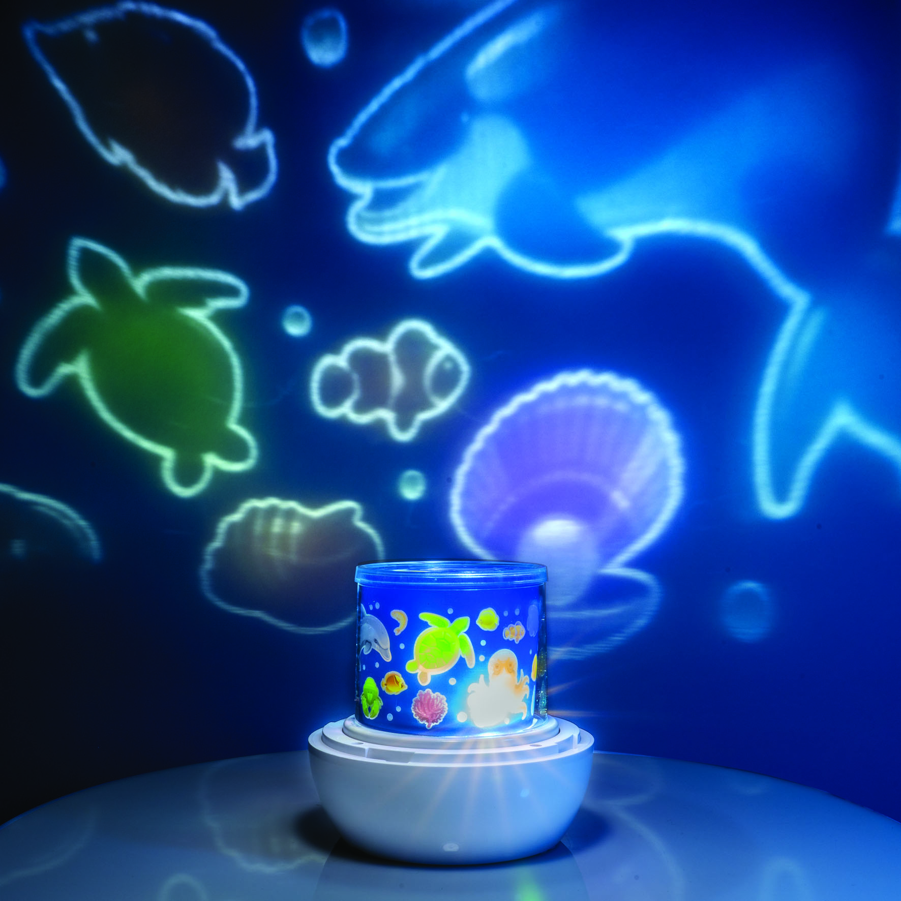 Lil' Dreamers Lumi-Go-Round Sea Adventure Projector Night Light - Image 3