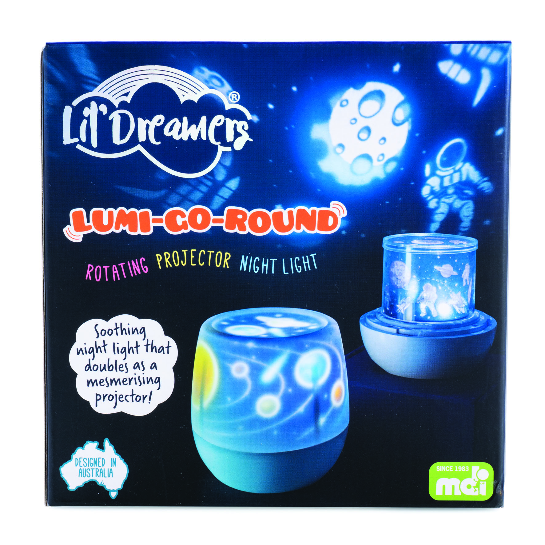 Lil’ Dreamers Lumi-Go-Round Space Explorer Projector Night Light